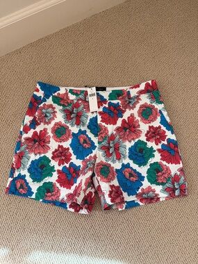 NWT Banana Republic Factory Floral Shorts - size 4